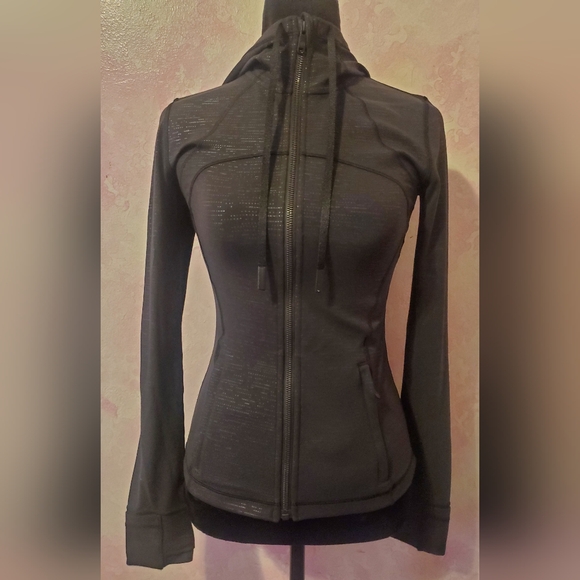 Lululemon Athletica Dark Gray Zip-Up Hoodie - Picture 1 of 6